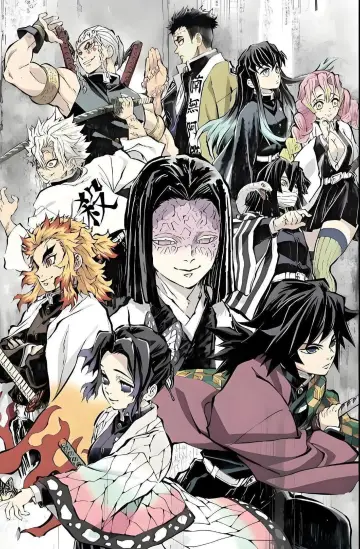 Poster for the TV series "Demon Slayer: Kimetsu no Yaiba" #1363412