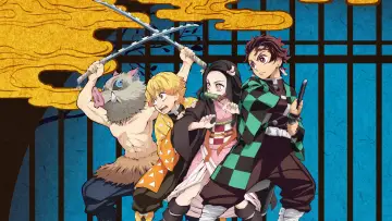 Backdrop for the TV series "Demon Slayer: Kimetsu no Yaiba" #1786333