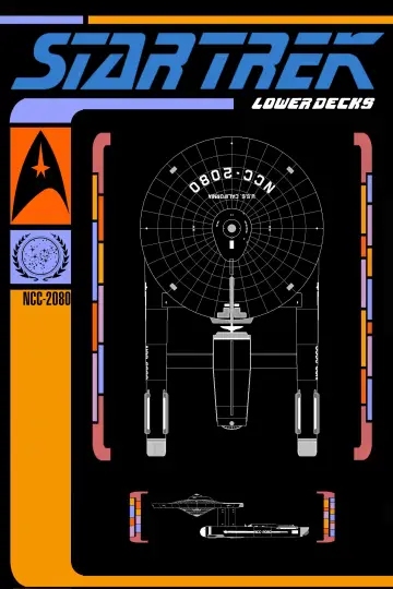 Poster к сериалу "Star Trek: Lower Decks" #1343793