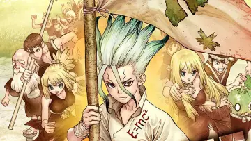 Backdrop к сериалу "Dr. STONE" #1423674