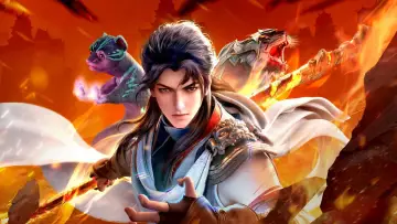 Backdrop for the TV series "Martial Universe" #1372876