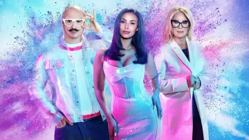 Backdrop for the TV series "Glow Up: Britain