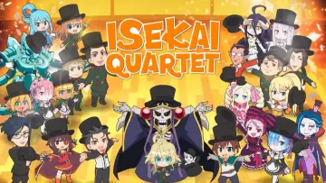 Backdrop for the TV series "Isekai Quartet" #1481828