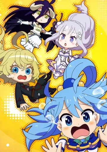 Poster for the TV series "Isekai Quartet" #1481831