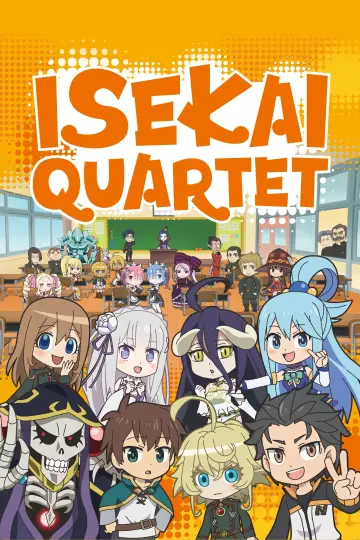 Poster for the TV series "Isekai Quartet" #1481833