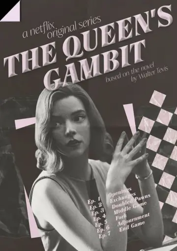 Poster for the TV series "The Queen