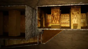 Backdrop for the TV series "Lost Treasures of Egypt" #1497558
