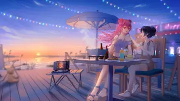 Backdrop for the TV series "Happy Sugar Life" #1804239