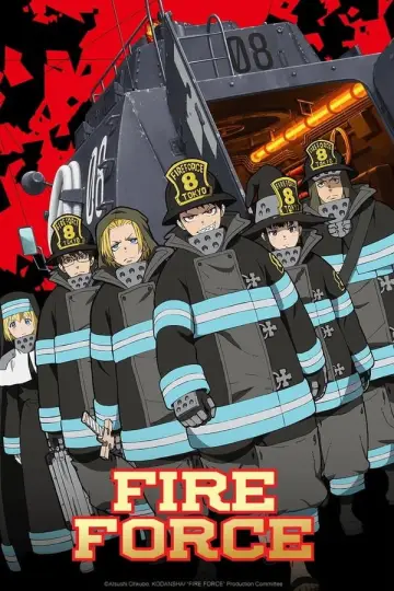 Poster for the TV series "Fire Force" #1720819