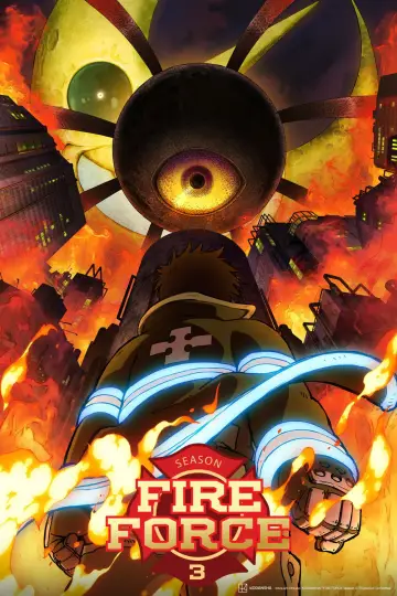 Poster for the TV series "Fire Force" #1720839