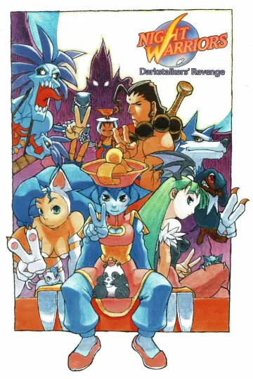 Poster for the TV series "Night Warriors: Darkstalkers
