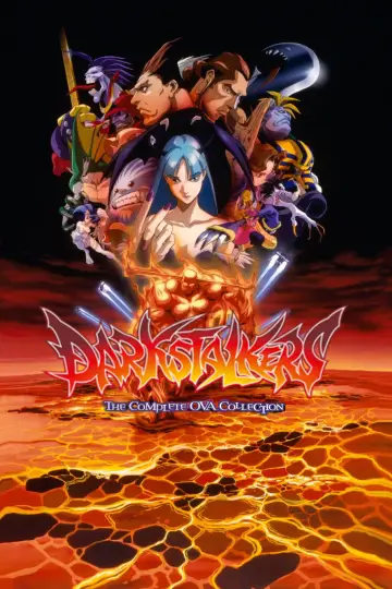 Poster for the TV series "Night Warriors: Darkstalkers