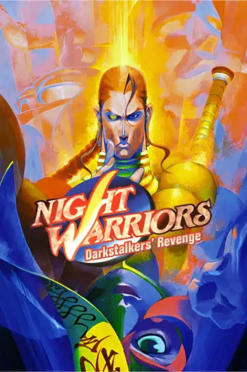 Poster for the TV series "Night Warriors: Darkstalkers