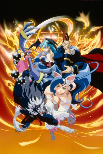 Poster for the TV series "Night Warriors: Darkstalkers