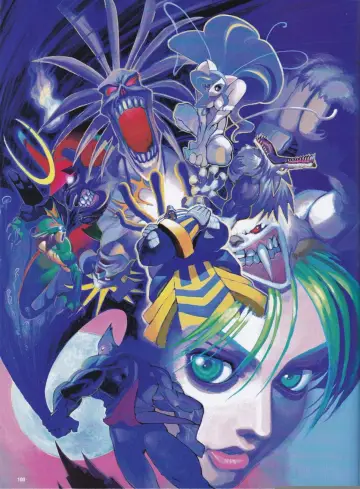 Poster for the TV series "Night Warriors: Darkstalkers