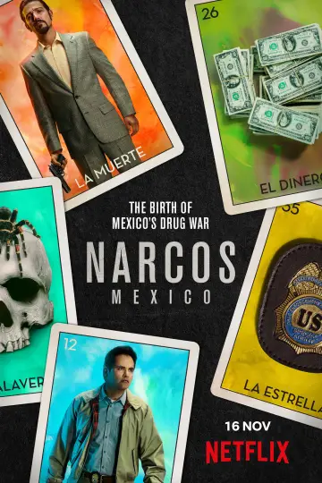 Poster к сериалу "Narcos: Mexico" #1342751