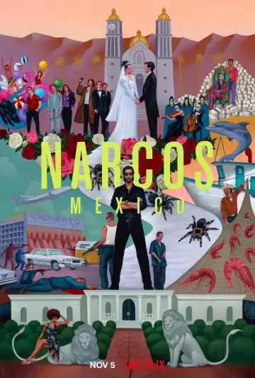 Poster к сериалу "Narcos: Mexico" #1342757