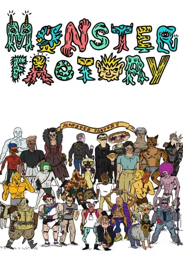 Poster for the TV series "Monster Factory" #1535304