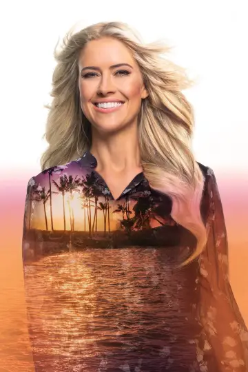 Poster for the TV series "Christina on the Coast" #1510262