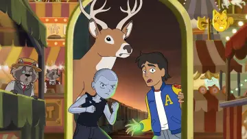 Backdrop for the TV series "Infinity Train" #1397933