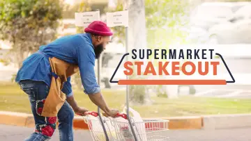 Backdrop for the TV series "Supermarket Stakeout" #1606695