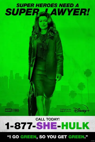 Poster for the TV series "She-Hulk: Attorney at Law" #1356486