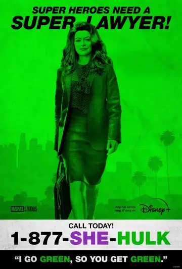 Poster for the TV series "She-Hulk: Attorney at Law" #1704319