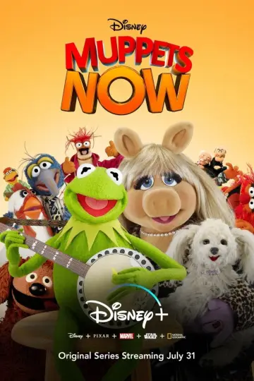 Poster for the TV series "Muppets Now" #1856991