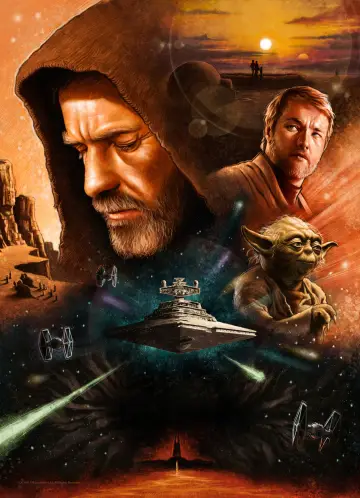Poster for the TV series "Obi-Wan Kenobi" #1401355