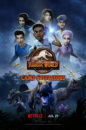 Poster for the TV series "Jurassic World Camp Cretaceous" #1666345