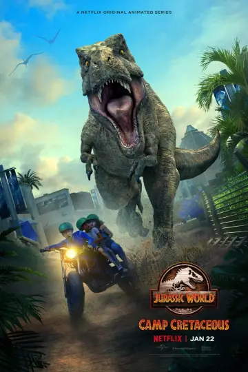 Poster for the TV series "Jurassic World Camp Cretaceous" #1666347