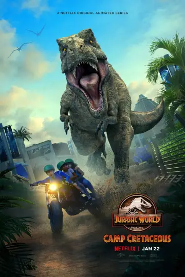 Poster for the TV series "Jurassic World Camp Cretaceous" #1707564