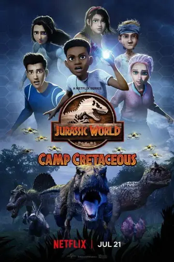 Poster for the TV series "Jurassic World Camp Cretaceous" #1707579