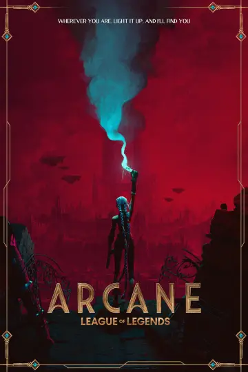 Poster к сериалу "Arcane" #1307863