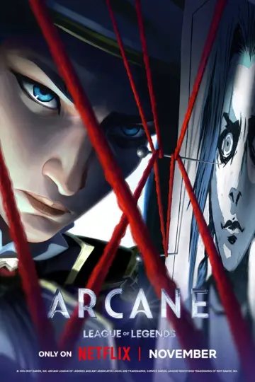 Poster к сериалу "Arcane" #1307909