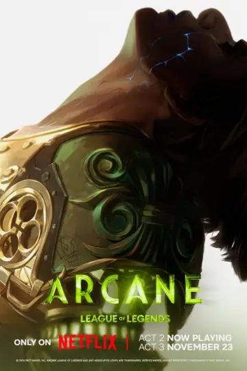 Poster к сериалу "Arcane" #1307914