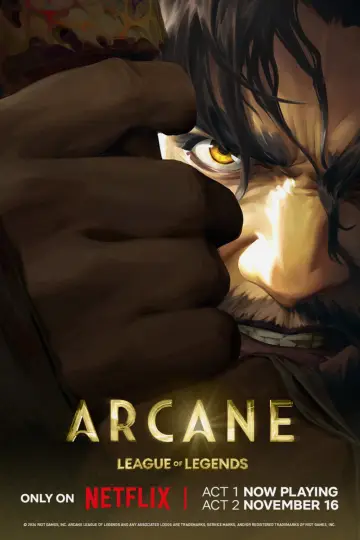 Poster к сериалу "Arcane" #1307915