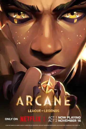 Poster к сериалу "Arcane" #1307916