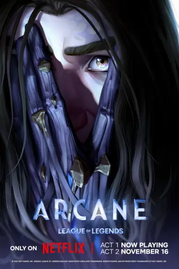 Poster к сериалу "Arcane" #1307917