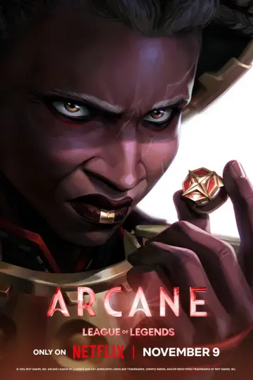 Poster к сериалу "Arcane" #1307918