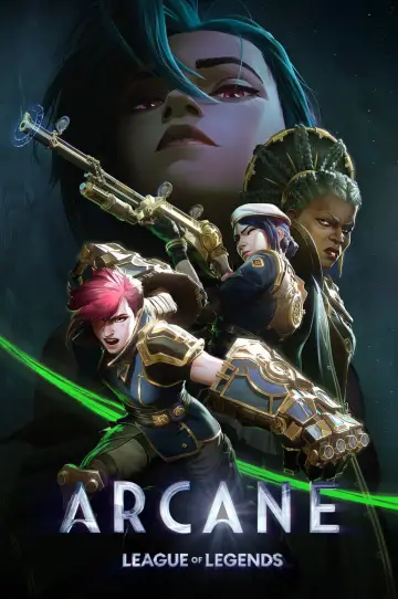 Poster к сериалу "Arcane" #1307925