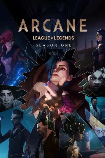 Poster for the TV series "Arcane" #1611080
