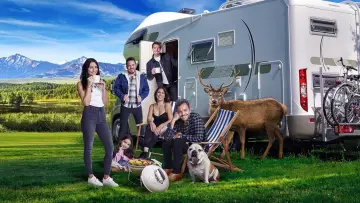 Backdrop for the TV series "De viaje con los Derbez" #1463203