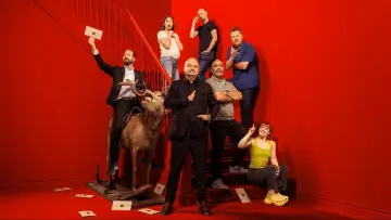 Backdrop к сериалу "Taskmaster Norway" #1436692
