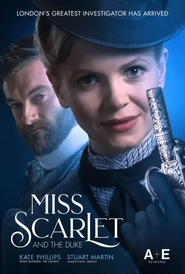 Poster к сериалу "Miss Scarlet" #1351514