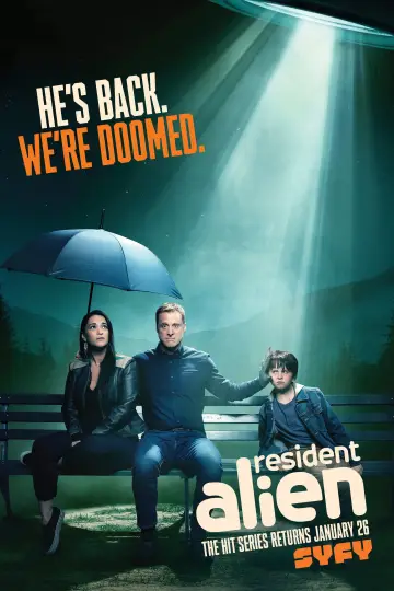 Poster for the TV series "Resident Alien" #1690635