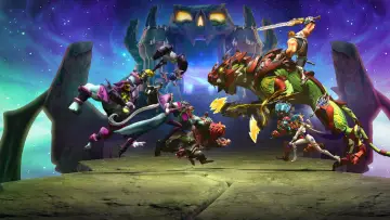 Backdrop for the TV series "He-Man and the Masters of the Universe" #1543740
