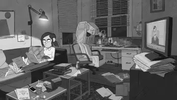 Backdrop к сериалу "Inside Job" #1349843