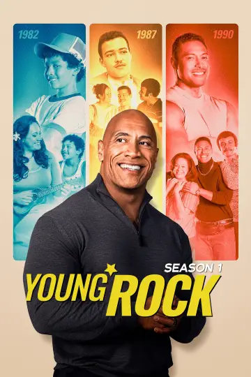 Poster for the TV series "Young Rock" #1736647