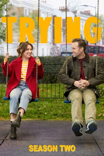 Poster for the TV series "Trying" #1251854